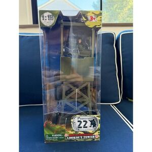 World Peacekeepers Lookout Watchtower & 3 Figures – Power Team Elite – NIB